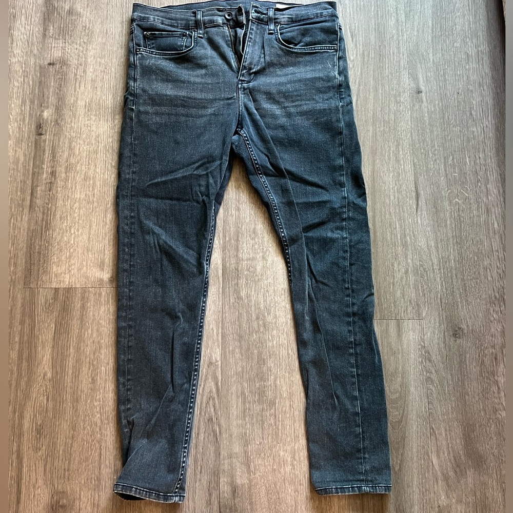 Gray Rag & Bone Fit 1 Jeans